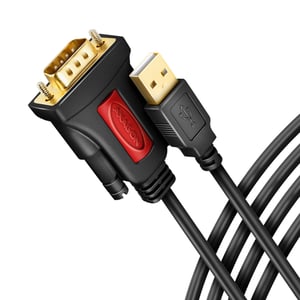 Axagon ADS-1PSN USB-A 2.0 – serielles RS-232-DB9-M-Prolific-Adapterkabel 1,5 m – Adapter – Digital-/Datenkabel, parallel, schwarz, 1,5 m, USB Typ A