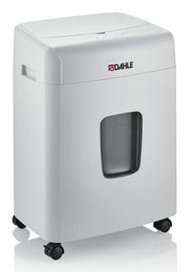 Dahle 35090-16180 Aktenvernichter, Schnittvernichtung, 62 dB, 22,2 cm, Weiß