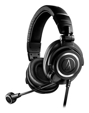Audio-Technica ATH-M50xSTS StreamSet Zestaw słuchawkowy Przewodowa Opaska na głowę USB Typu-A Czarny