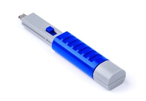 Smartkeeper U03DB Port Blocker DVI, RJ-45, USB Type-A Port Lock Key, Blue, 1 pc.