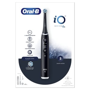 Oral-B iO 6 für Erwachsene – Vibrierende Zahnbürste – Schwarz