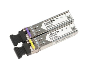 Mikrotik S-4554LC80D Netzwerk-Relaismodul, Glasfaser 1250 Mbit/s, SFP 1550 nm