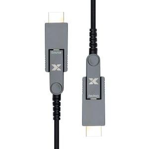 ProXtend HDMIDD2.0AOC-010 HDMI-kabel 10 m HDMI typ C (Mini) Svart