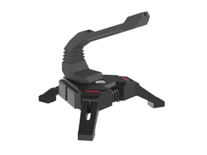 GENESIS VANAD 200 Skrivbord Kabelhållare Svart