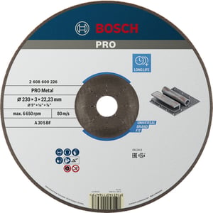 Bosch 2 608 600 226 angle grinder accessory: Cutting disc