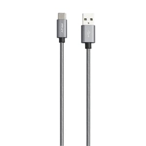 PNY C-UA-TC-CFL20-03 USB-kabel USB 2.0 1 m USB A till USB C Grå