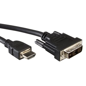 VALUE DVI – HDMI 1 m HDMI typ A (standard) svart