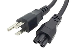 Honeywell 3007-4683-001 Stromkabel, schwarz, C5-Panel