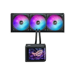ASUS ROG Ryuo IV SLC 360 ARGB All-in-One Liquid CPU Cooler, 12 cm, Black