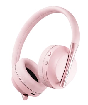Happy Plugs PLAY Wired and Wireless Headset Headband USB Type-C Bluetooth Rose Gold