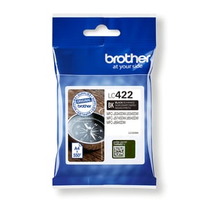 Brother LC-422BK ink cartridge, 1 pc. Genuine Black