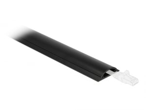 DeLOCK Korytko kablowe 70 x 20 mm - długość 1 m czarna