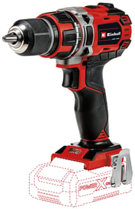Einhell TE-CD 18/50 Li BL Solo 1,800 RPM Central Lock 1.14 kg