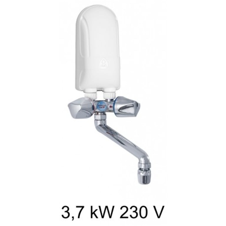 Dafi POZ03139 podgrzewacz wody Pionowa Bez zbiornika Chrom, Biały