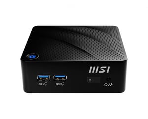 MSI Cubi N JSL-002BEU PC Volume 0.45L Black N4500 1.1 GHz
