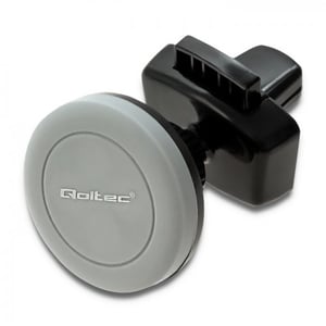 Qoltec 51228 Mount Active Mount for Cell Phone/Smartphone, Navigation, Black, Gray