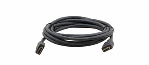 Kramer Electronics C−MHM/MHM HDMI Cable, 3 m, HDMI Type A (Standard), Black