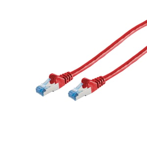 S/CONN maximum connectivity 75711-R kabel sieciowy Czerwony 1 m Cat6a S/FTP (S-STP)
