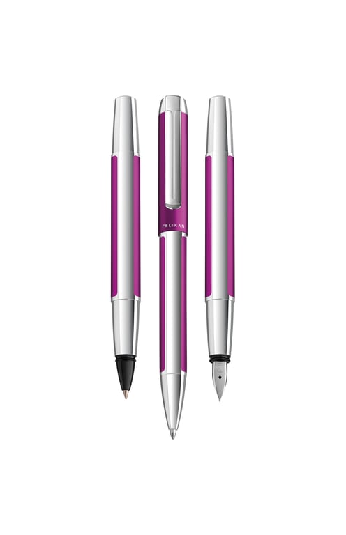Pelikan 823784 wieczne pióro System napełniania tłoczkiem Fioletowy 1 szt.