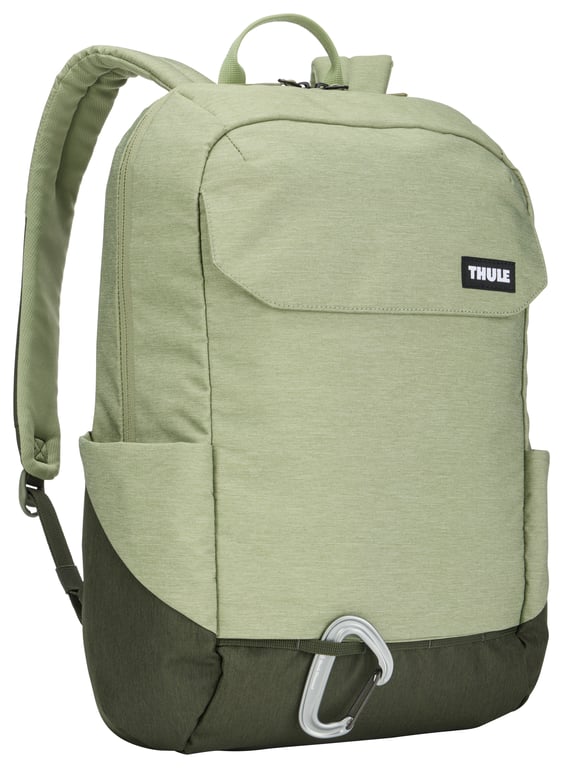 Thule Lithos TLBP216 - Quiet green plecak Plecak turystyczny Zielony Poliester