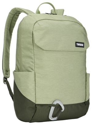 Thule Lithos TLBP216 - Quiet green plecak Plecak turystyczny Zielony Poliester