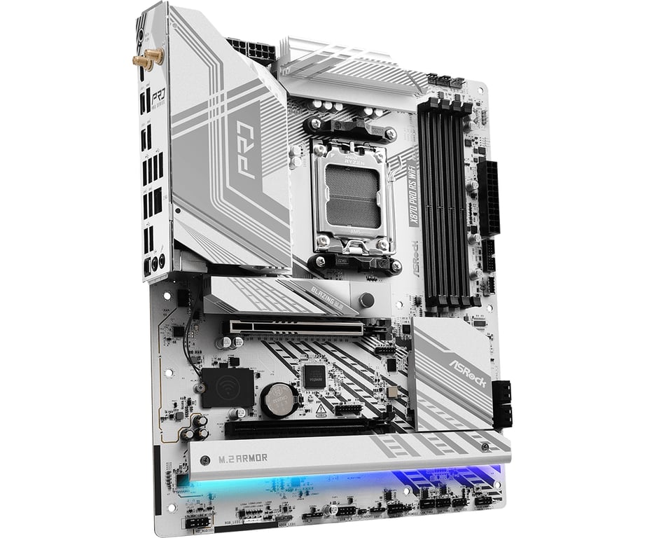 Asrock X870 Pro RS WiFi AMD X870 Gniazdo AM5 ATX