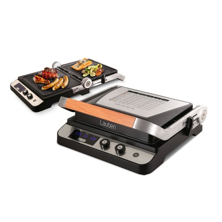 фото Електрогриль притискний Lauben LBNCG2000SB