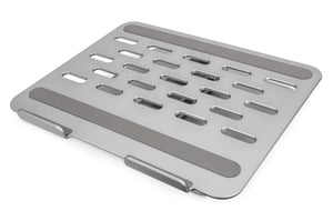 Digitus Justerbart stativ för bärbar dator/surfplatta med 6-portars USB-C™-dockningsstation