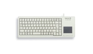 CHERRY XS Touchpad-tangentbord, universellt USB QWERTY, amerikansk engelska, grått
