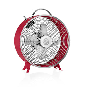 Swan SFA12630RN Home Fan, Red