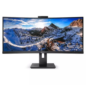 Philips P Line 346P1CRH/00 monitor komputerowy 86,4 cm (34") 3440 x 1440 px UltraWide Quad HD LED Czarny