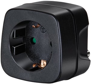 Brennenstuhl 1508460 nätadapter/omformare, inomhus, svart