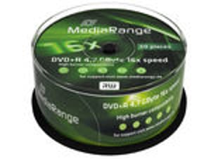 MediaRange MR445 DVD-skiva 4,7 GB DVD+R 50 st.