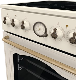 Gorenje GECS5B70CLI Kuchenka wolnostojąca Prąd elektryczny Ceramiczna Beżowy