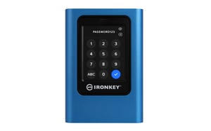 Kingston Technology IronKey Vault Privacy 80 1,92 TB USB Typ C 3.2 Gen 1 (3.1 Gen 1) Blau