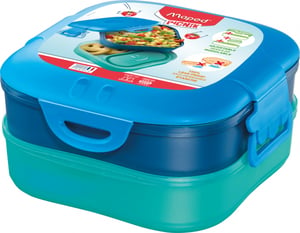 Maped Picnik Zestaw pudełek na lunch 1,4 l Niebieski, Zielony 1 szt.