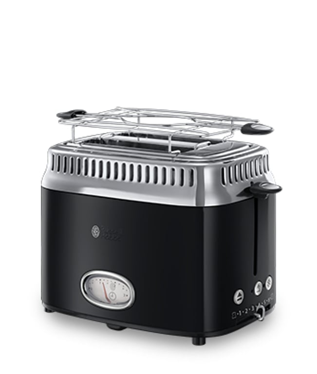 Russell Hobbs 21681-56 toster 6 2 kaw. 1300 W Czarny
