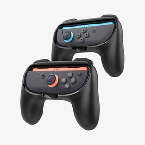 Spigen JoyCon Grip NS100 Svart Gamepad Nintendo Switch 2