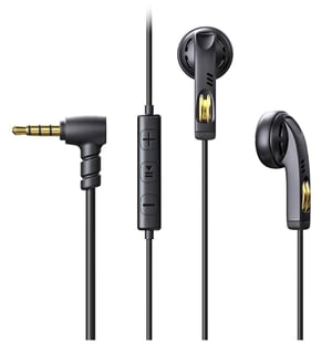 FiiO JF11 MIC Wired In-Ear Headphones for Music, Black