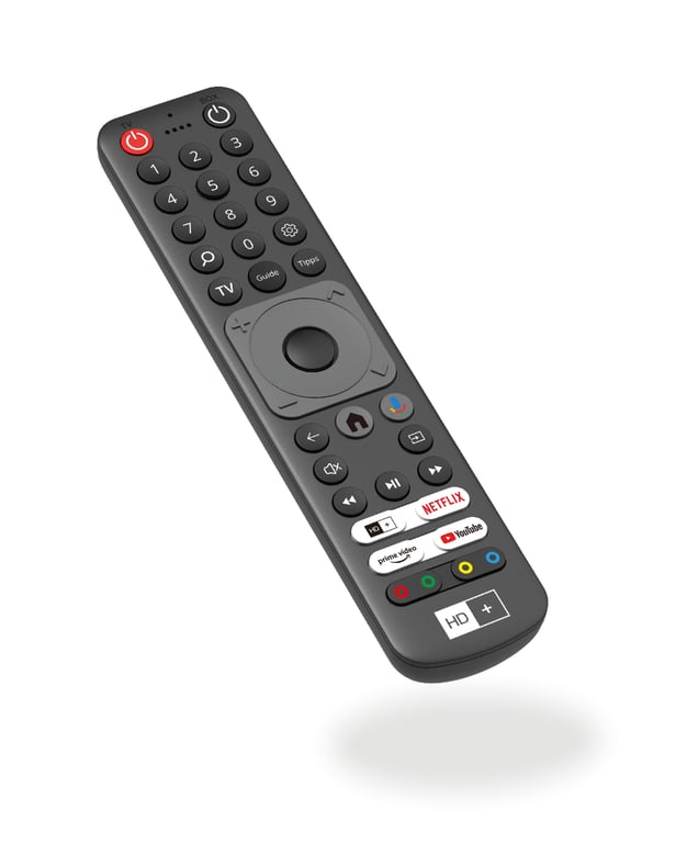 HD+ 22025 przystawka Smart TV HDMI 4K Ultra HD Android Czarny