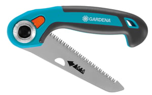 Gardena 200 P Rip Saw Blue, Gray, Metallic, Orange