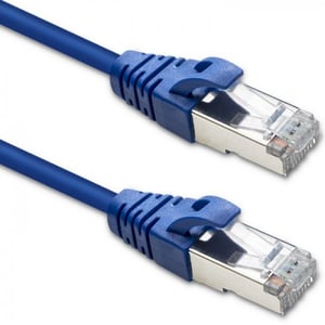 Qoltec 54539 nätverkskabel, blå, 5 m, Cat6 F/UTP (FTP)