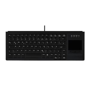 Contour Design Active Key AK-4400-GU klawiatura Przemysłowy USB QWERTZ Niemiecki Czarny