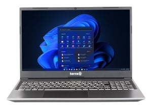 TERRA MOBILE 1500P AMD Ryzen™ 5 7430U Laptop 39,6 cm (15,6") Full HD 16 GB DDR4-SDRAM 500 GB SSD Wi-Fi 6E (802.11ax) Windows 11 Pro Niederländisch, US-Englisch Silber
