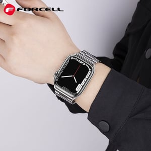 Forcell F-Design FA10 Pasek Srebrny Stal nierdzewna