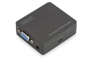Digitus VGA-zu-HDMI-Konverter mit Audioübertragung