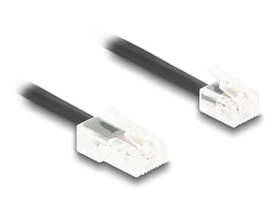 DeLOCK 88479 Telefonkabel 2 m Schwarz