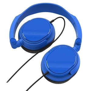 Vivanco DJ 20 Kopfhörer, kabelgebunden, Kopfbügel, blau