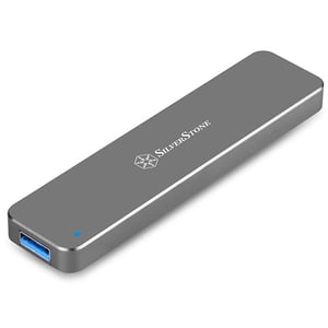 Silverstone MS09 SSD Enclosure, Dark Gray, M.2