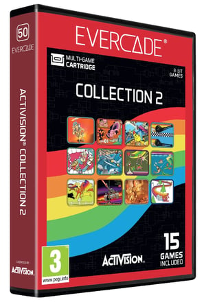 Evercade Activision Collection 2 Standardowy Angielski, Francuska, Hiszpański, Włoski